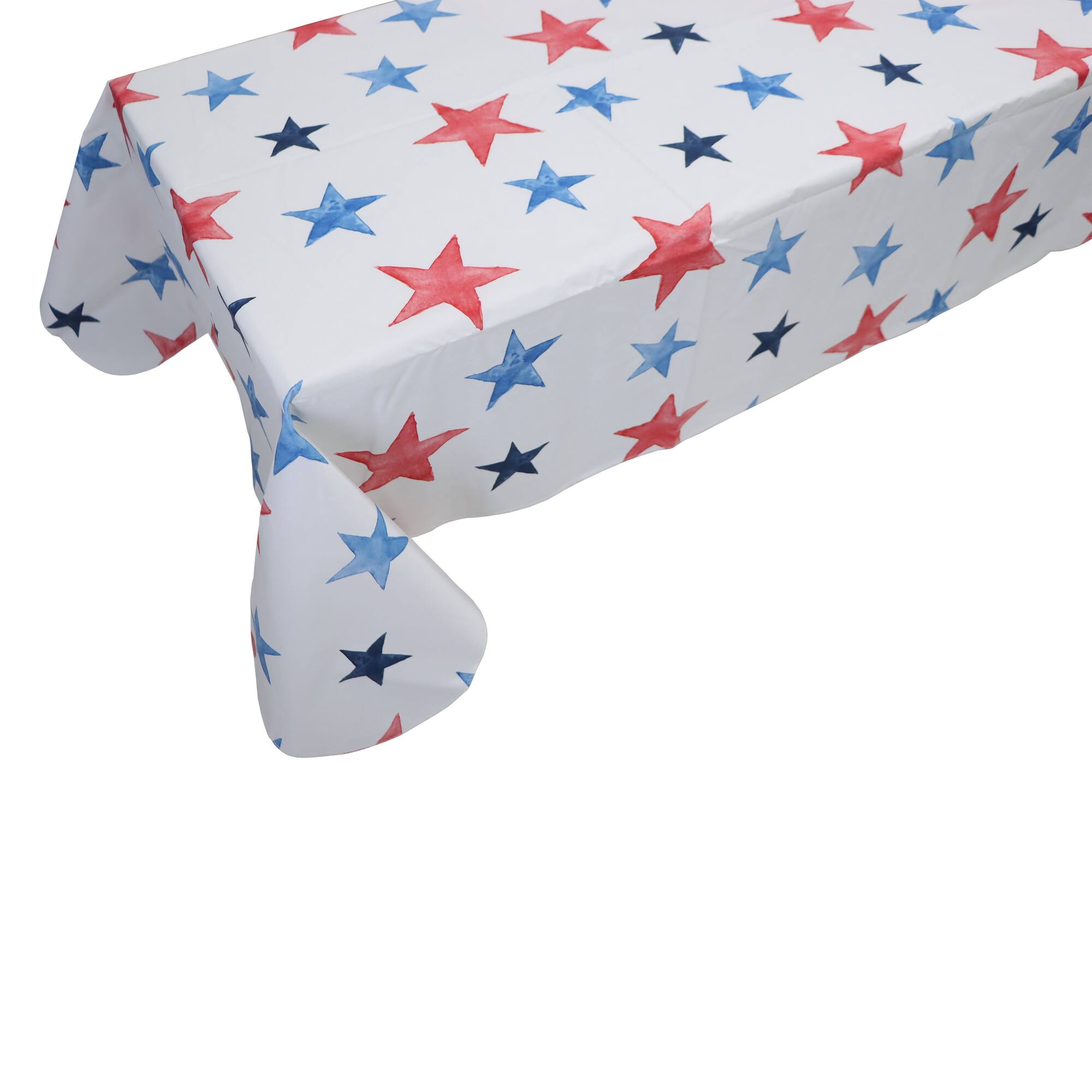 52" x 70" Red, White & Blue Stars Tablecloth by Celebrate It™